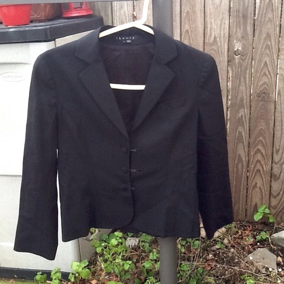 Theory Jackets & Blazers - Theory Black Blazer Size 0